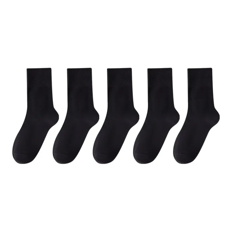 MIIOW Mid Calf Socks Women's 5 Pack-6
