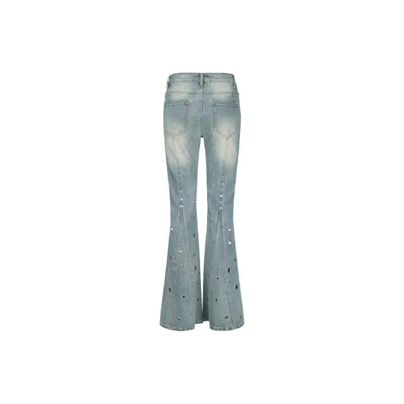 VANN VALRENCÉ Jeans Women's Denim Blue-1
