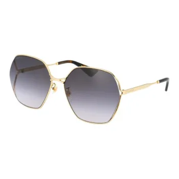 GUCCI Butterfly Sunglasses Women's Gold