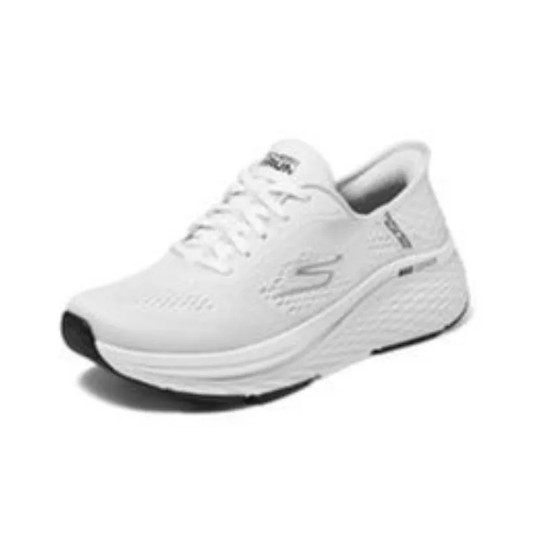 Skechers Slip ins Shock Absorbers Low Top Running Shoes Women's Gray-2