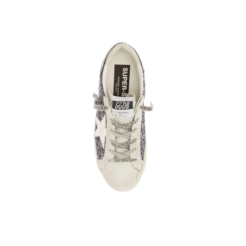 Golden Goose Baskets Superstar Glitter Sneakers-4