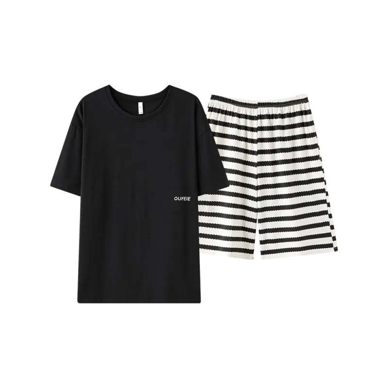 PBENO PD Pajama Set Men's Black-0