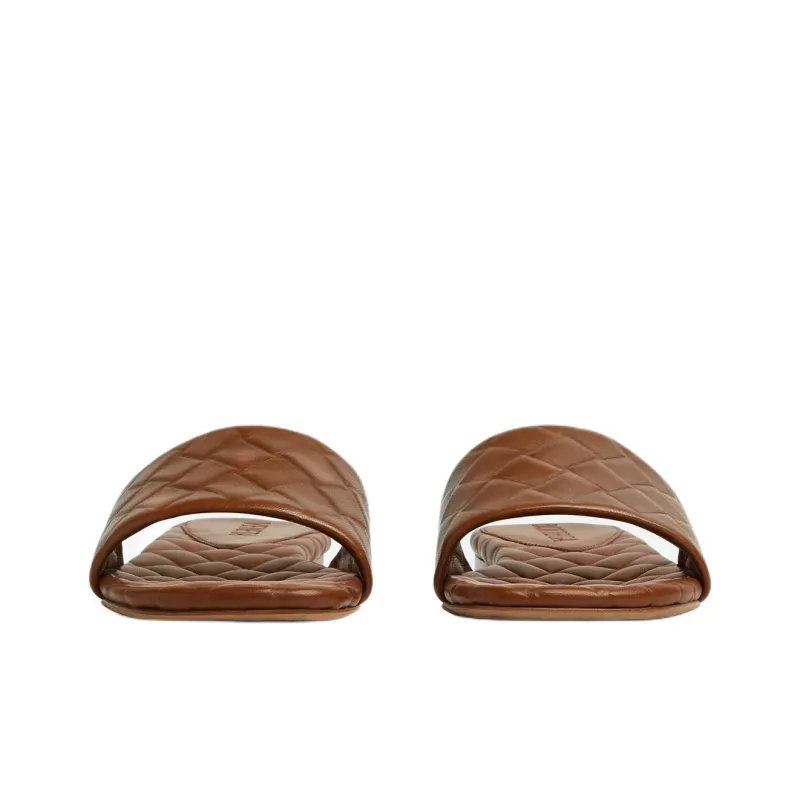 Bottega Veneta Quilted Slip On Sandals Women's-2