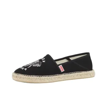 KENZO Embroidered Canvas Espadrilles