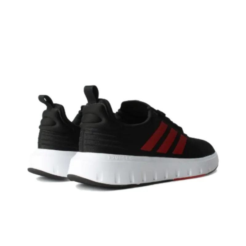 Adidas Swift Run Core Black Better Scarlet Cloud White-3