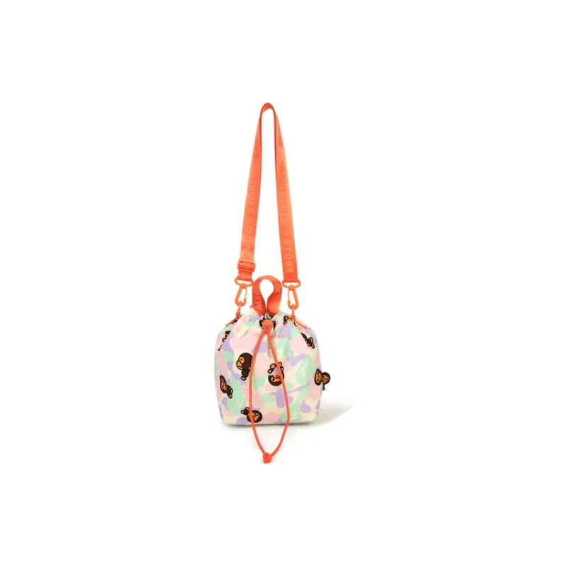 Aape Polyester Crossbody Bag Medium Size Women's Pink/Green/Purple-1