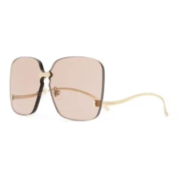 GUCCI Plastic Aviator Sunglasses Unisex Black