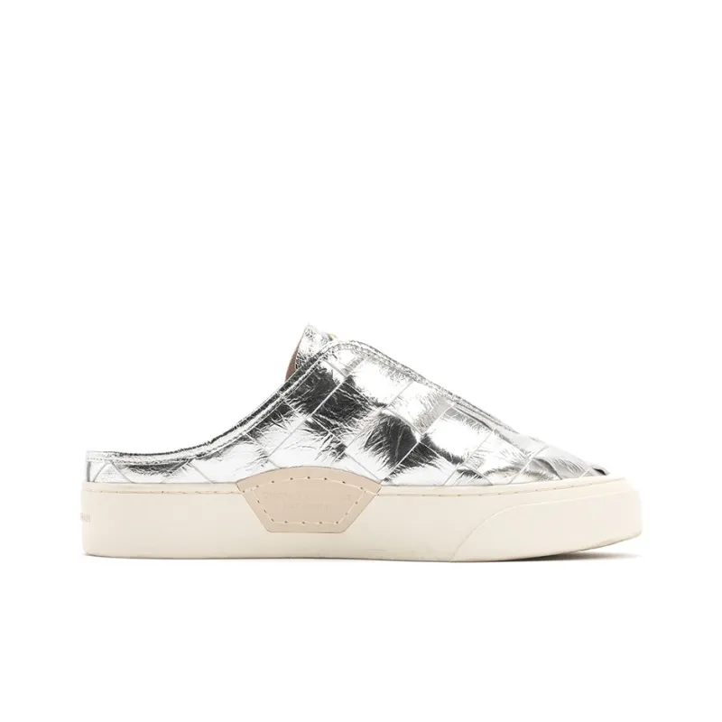 FOOT INDUSTRY Wrap toe Slippers Unisex Silver-1