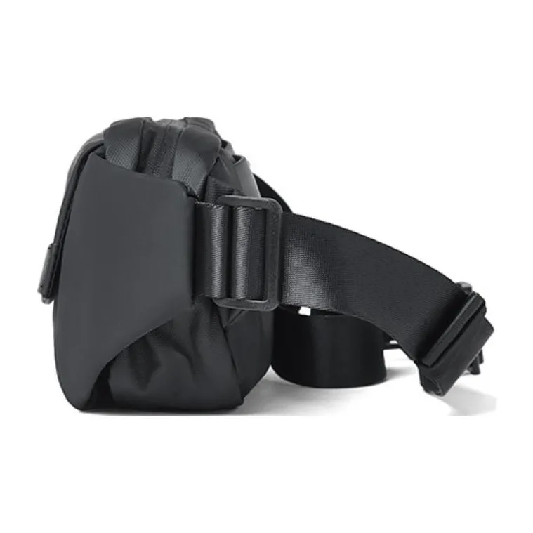 BOSTANTEN Fabric Sling Bag Shoulder Bag Crossbody Bag Small Size Men's Black-2