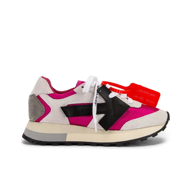 OFF WHITE Low Top Casual Shoes Women's White-3