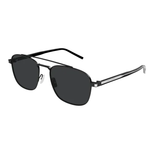 SAINT LAURENT Square Gauche Sunglasses