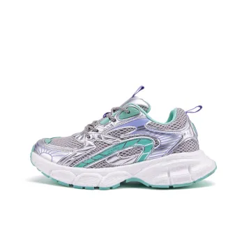 Pnj Slip-Resistant Breathable Low-Top Chunky Sneakers Women's Green