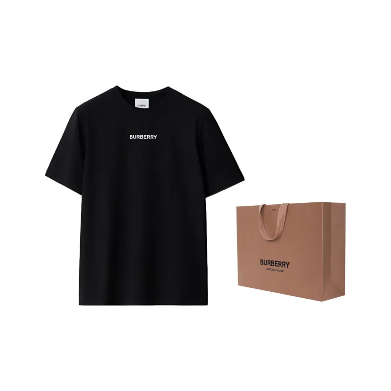 Burberry SS24 Regular T Shirt Women's Black-1