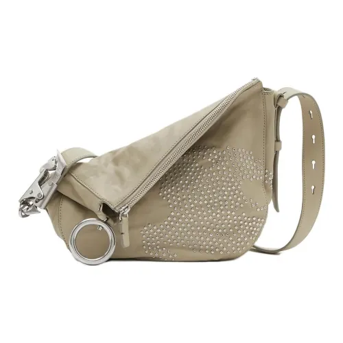 Burberry Knight Calfskin Crossbody Bag Shoulder Bag Women's Mist