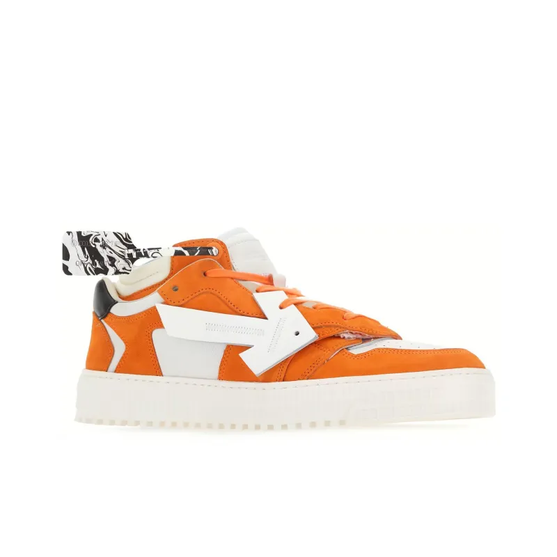 OFF WHITE Floating Arrow Low White Orange-2