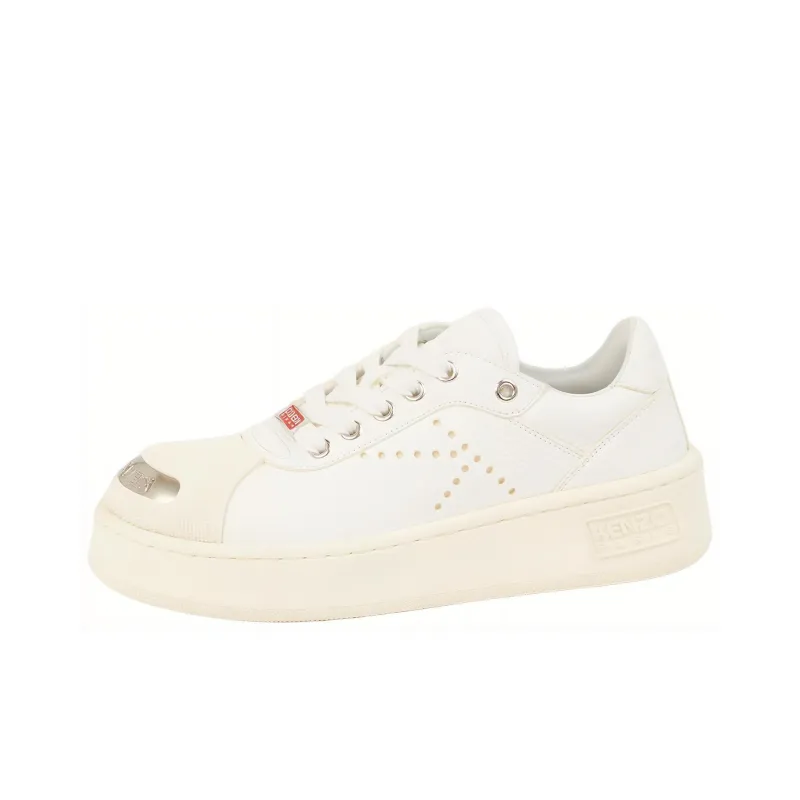 KENZO Contrasting-toecap Low-top Sneakers-0
