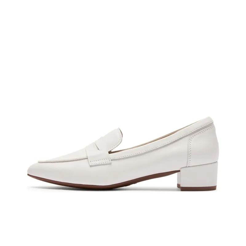 Staccato Casual Penny Shoes Chunky Heel Loafers 4cm Women's-4