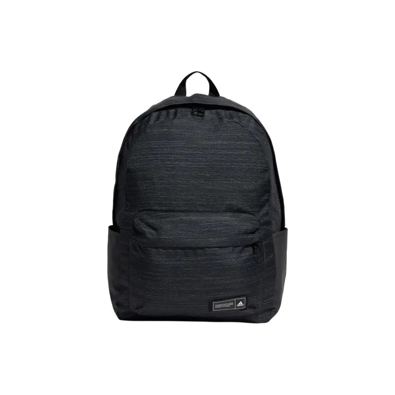 Adidas Recycled Polyester Backpack Regular Unisex Black & Gray & White-0