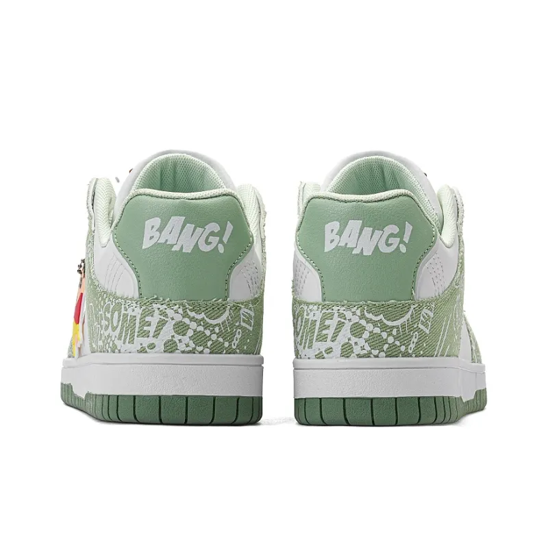 Crayon Shinchan Slip Resistant, Abrasion Resistant, Lightweight, Breathable Low Top Skateboard Shoes Unisex-4