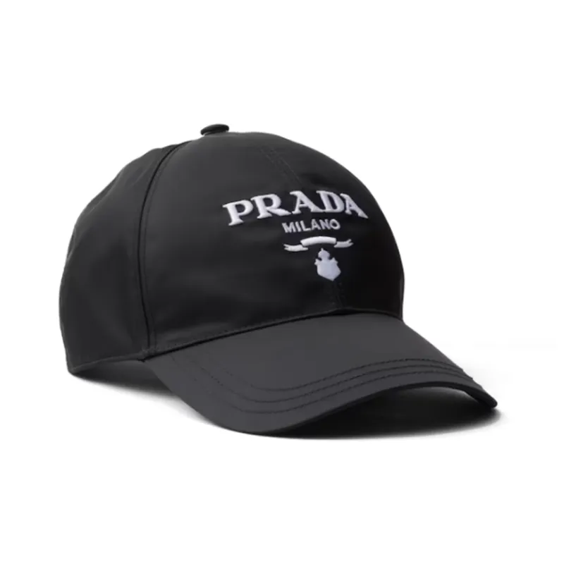 PRADA Logo embroidered Baseball Cap-0