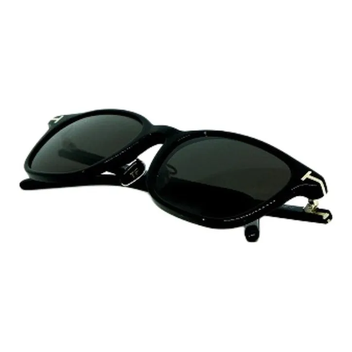TOM FORD Oval Sunglasses Unisex Black-4