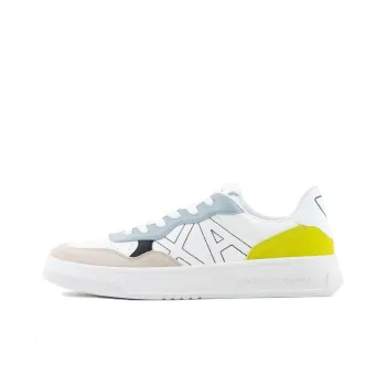 ARMANI EXCHANGEAE Low Top Skateboard Shoes Men's White