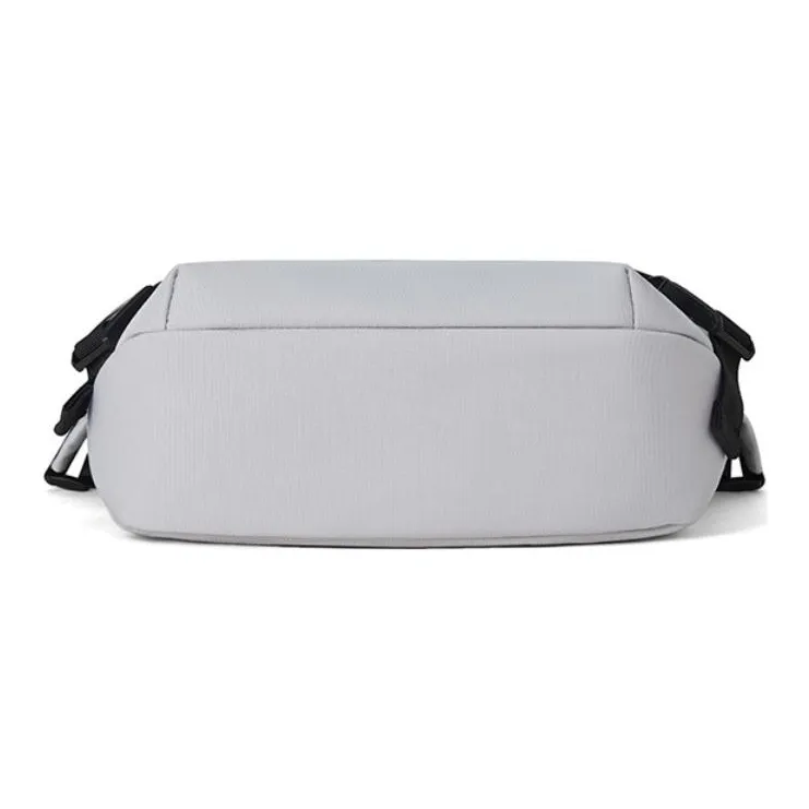 BOSTANTEN Oxford Shoulder Bag, Crossbody Bag Medium Size Men's Gray-4