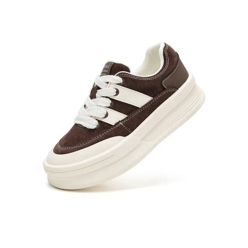 DAPHNE Abrasion Resistant Slip Resistant Low Top Skateboard Shoes 4cm Women's-2