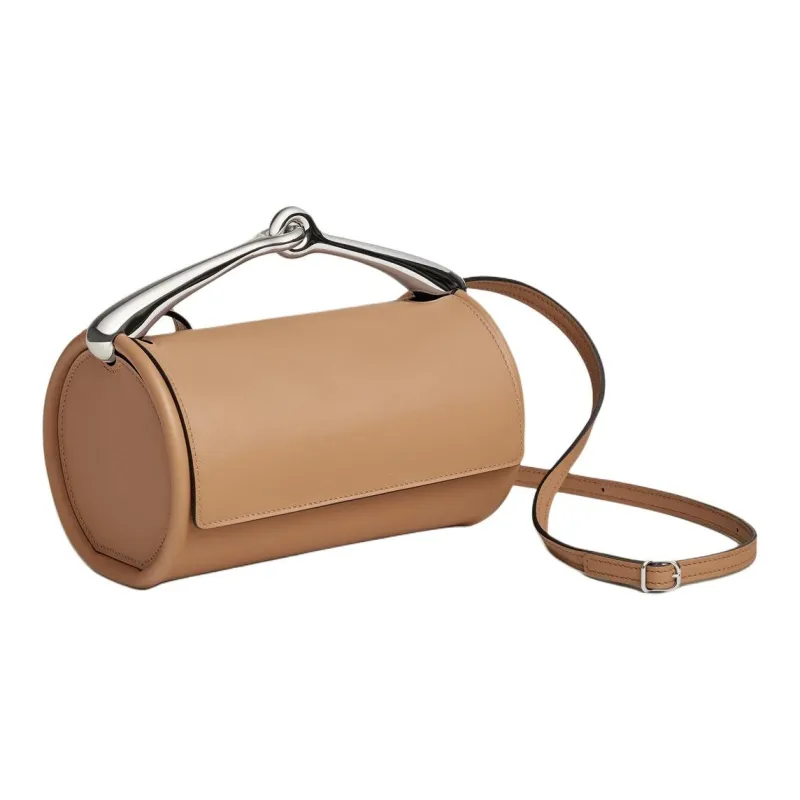 HERMES Maximors Swift Calfskin Crossbody Bag Shoulder Bag Women's 0M Chai Milk Tea Brown Pongal Masala Tea Brown-1
