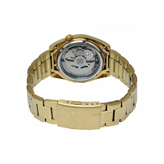 SEIKO Automatic Mechanical Movement Stainless Steel Strap Watch Men's Watches White Dial SNKL58K1-2