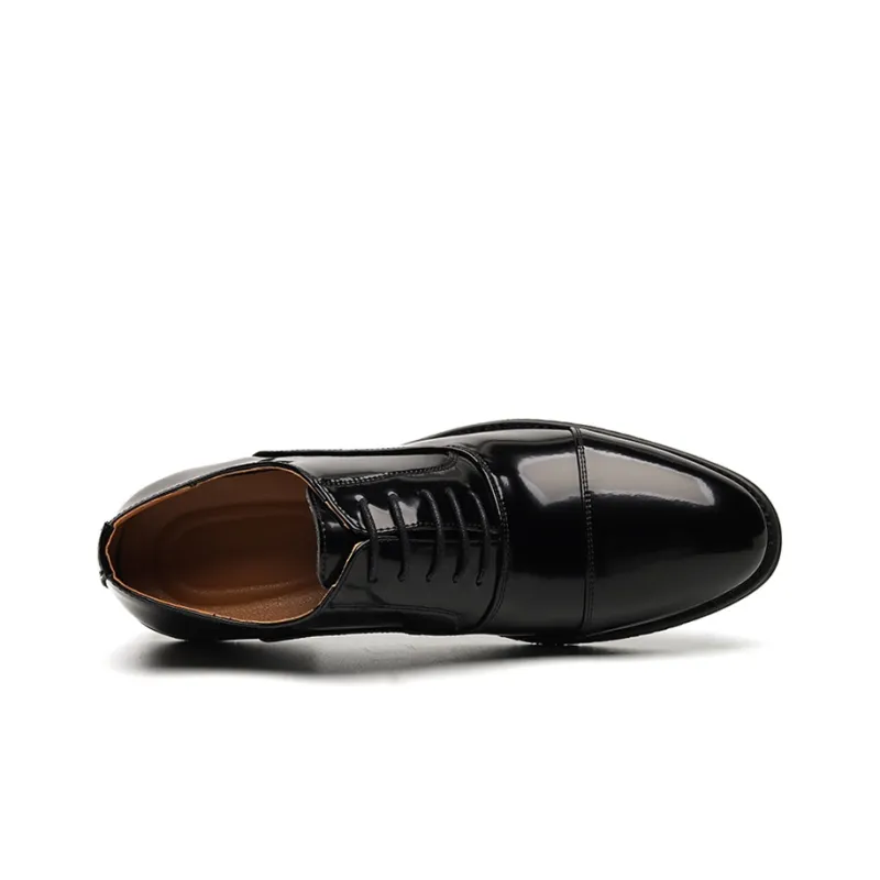 Lady's House Dress Shoes Men's Black-5