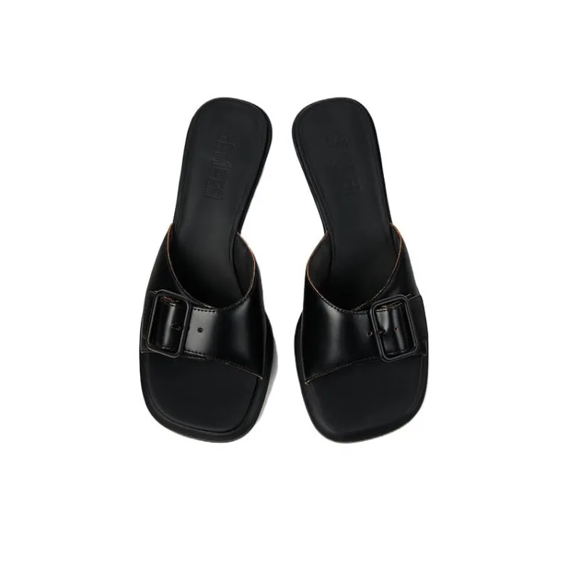CAMPER Dina Kitten-heel Mules-3