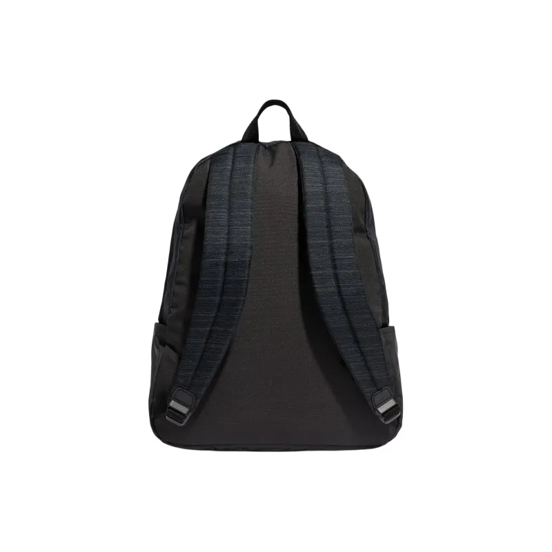 Adidas Recycled Polyester Backpack Regular Unisex Black & Gray & White-2