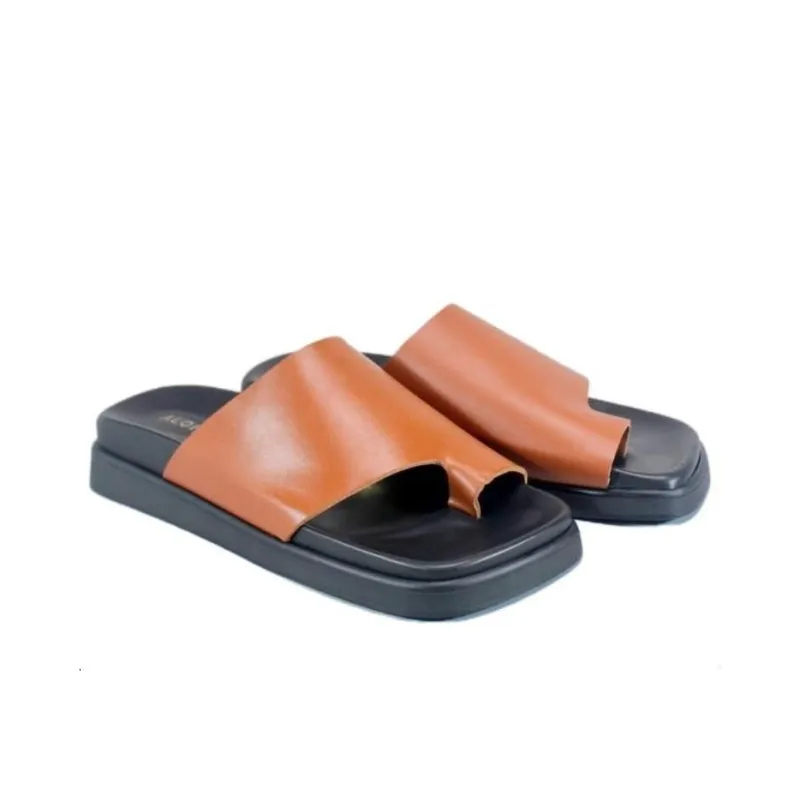ALOHAS Stylish Sandals Women's Brown-3