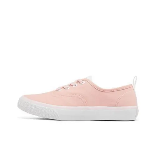 Skechers Slip-Resistant Breathable Lightweight Wear-Resistant Cushioning Low-Top Canvas Shoes Women's Pink