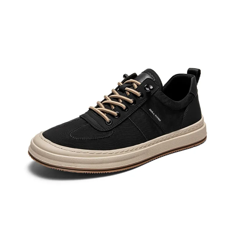 GONG NIU JU REN Anti-Slip And Wear-Resistant Breathable Low-Top Skateboard Shoes Men's-1