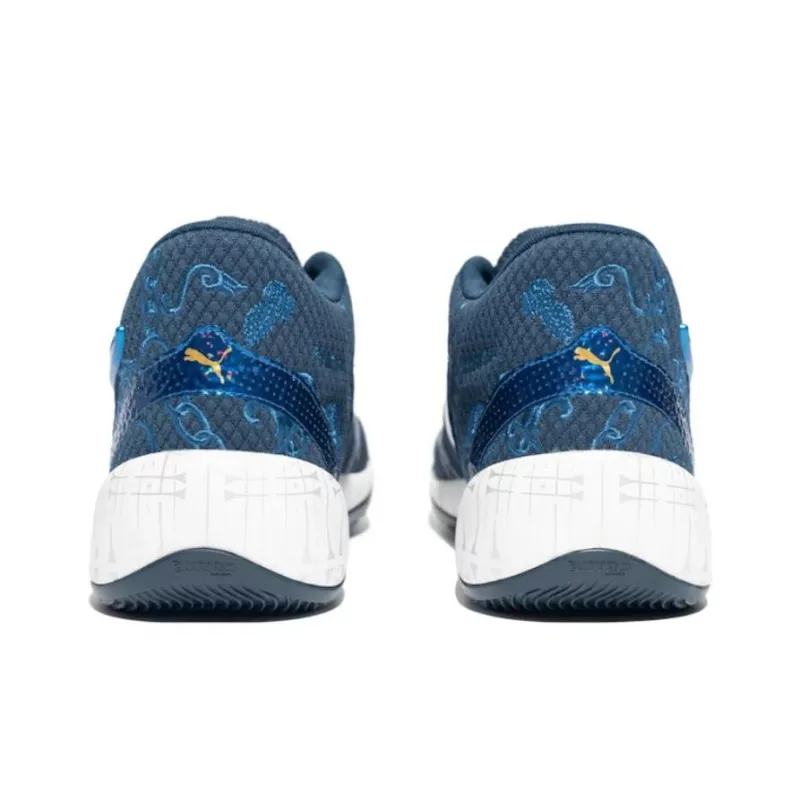 PUMA x PHANTACI Mid Top Basketball Shoes Unisex Blue-2