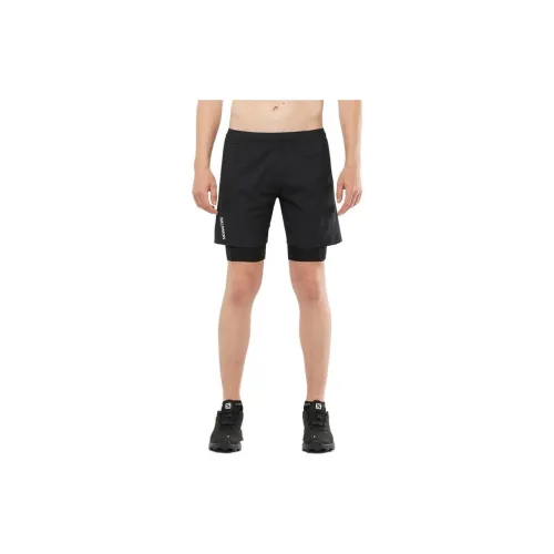 SALOMON Casual Shorts Men Black