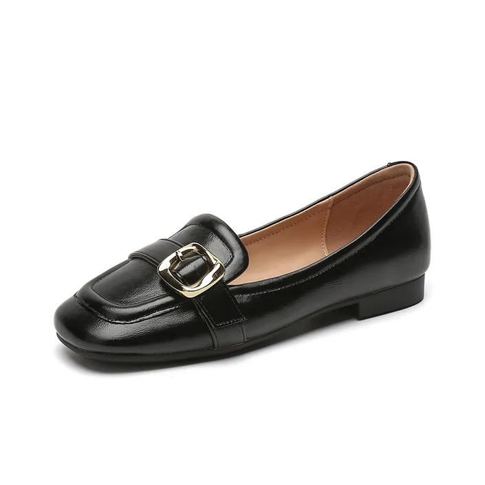 DAPHNE Loafers Women's Black/Ecru-1