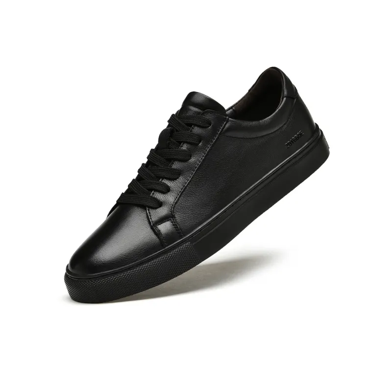 ZOIBBOE Skateboard Shoes Men Low Top White/Gray/Yellow/Black-2