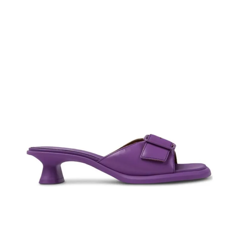 CAMPER Dina Sculpted-heel Leather Mules-1