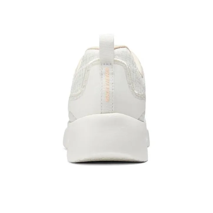 Skechers Cushioning Anti Slip Wear Resistant Breathability Low Top Casual Running Shoes Women's White-3