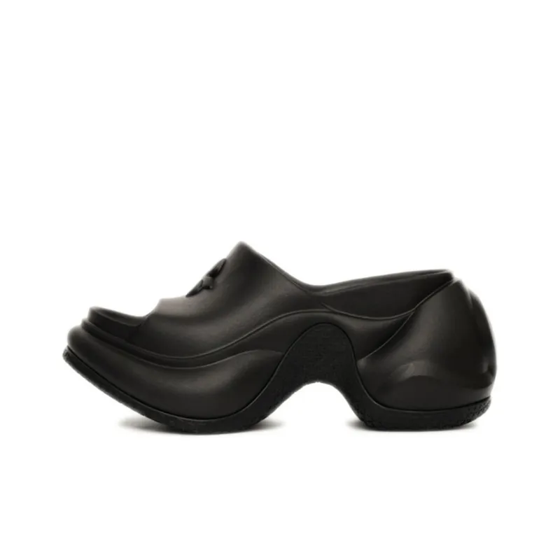 SMFK Compass Slide Slippers Women's Wilderness Black-0