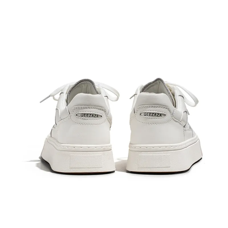 Kangaroo Head Low Top Skateboard Shoes Unisex White-4