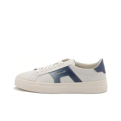 Santoni Gradient-detail Leather Sneakers