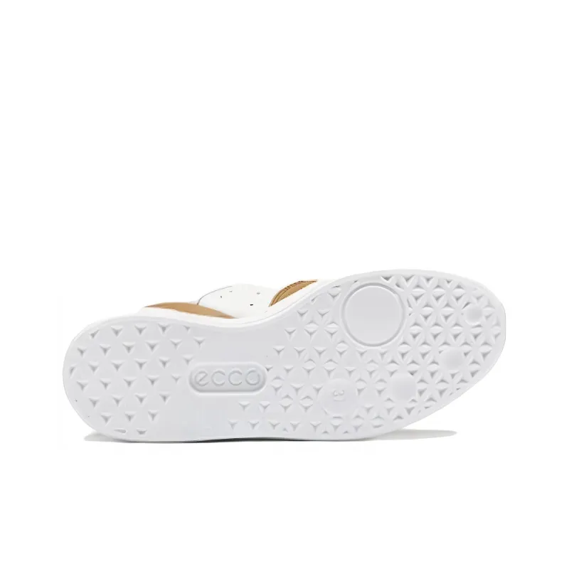Ecco Low Top Skateboard Shoes Women's Nude Pink-4