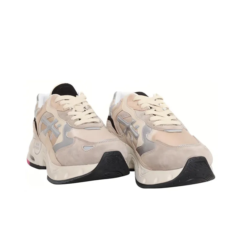PREMIATA Low Top Casual Shoes Women's Beige-2
