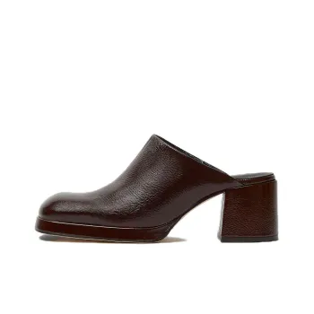 MIISTA Wrap-toe Slippers Women's Red