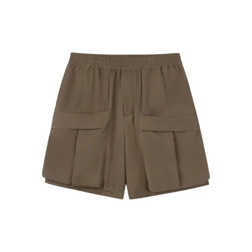 RESIMPLE Casual Shorts Unisex Dark Brown