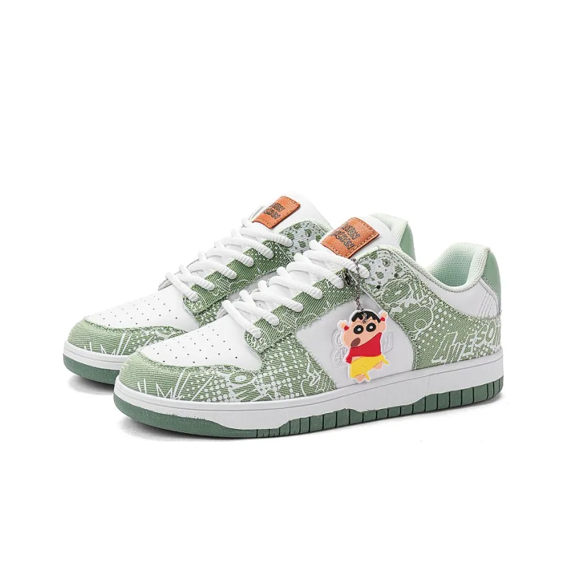 Crayon Shinchan Slip Resistant, Abrasion Resistant, Lightweight, Breathable Low Top Skateboard Shoes Unisex-3